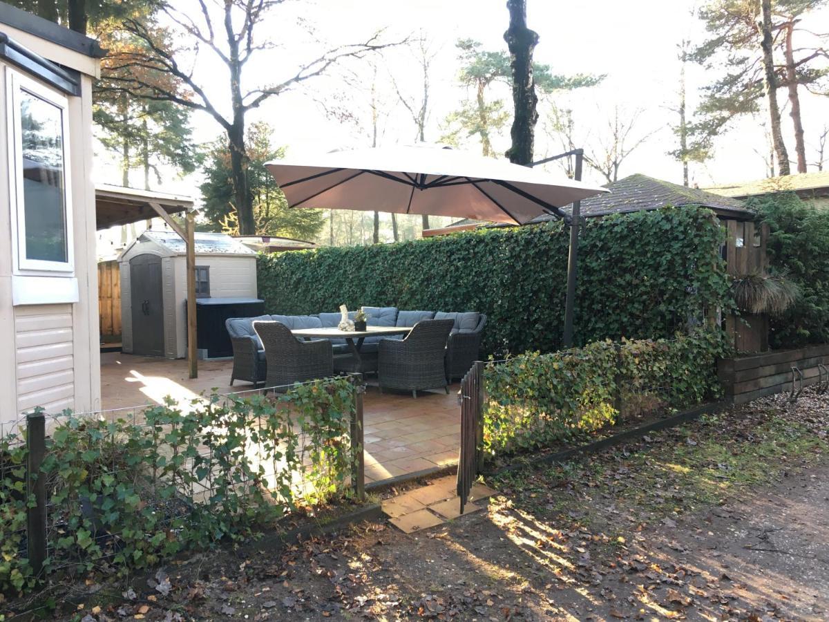 Вилла Prachtige Luxe Chalet Op De Veluwe Nabij Хундерло Экстерьер фото